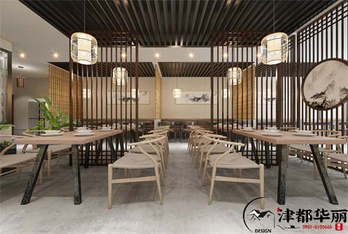 吴忠迎吉川菜馆设计方案鉴赏|吴忠川菜馆设计装修公司推荐