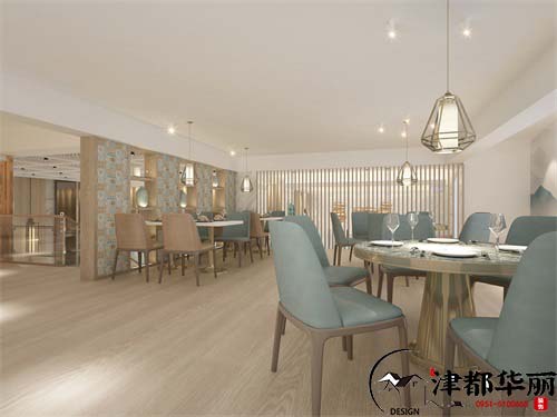 吴忠餐厅装修设计项目|津都华丽设计
