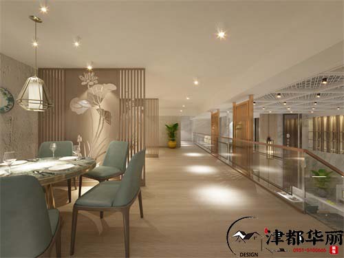 吴忠餐厅装修设计项目|津都华丽设计
