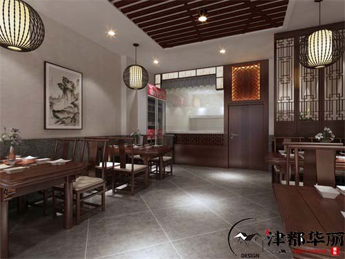 吴忠棠记餐厅设计方案鉴赏|吴忠餐厅设计装修公司推荐