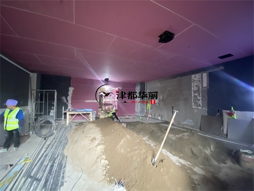 吴忠装修公司|吴忠罐罐茶餐厅装修施工进度