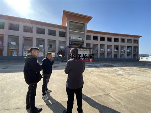 吴忠装修公司|吴忠吉悦办公楼装修项目现场勘察