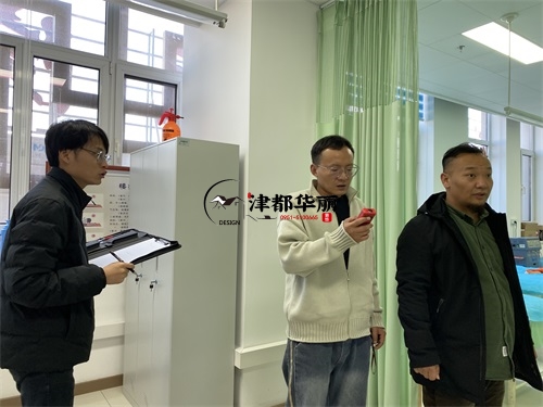 吴忠银川装修公司|吴忠某院装修改造施工现场复尺 