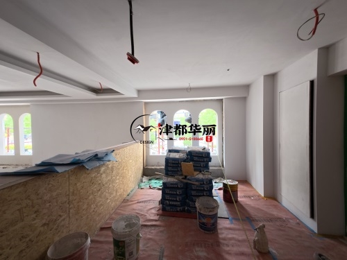 吴忠装修公司|吴忠酵雅餐厅设计装修项目施工后期进度