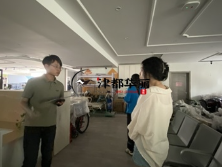 吴忠装修公司|吴忠鑫乐康养店改造设计装修项目现场勘察