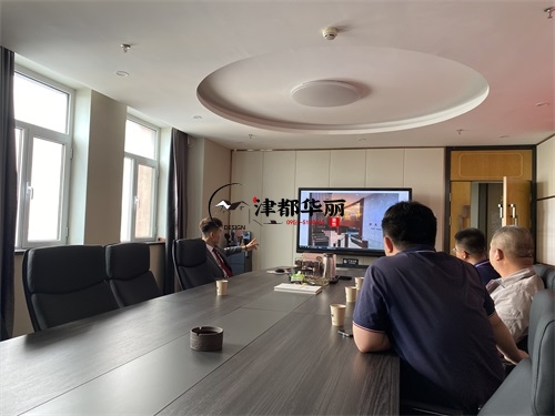 吴忠办公楼装修设计项目|津都华丽设计