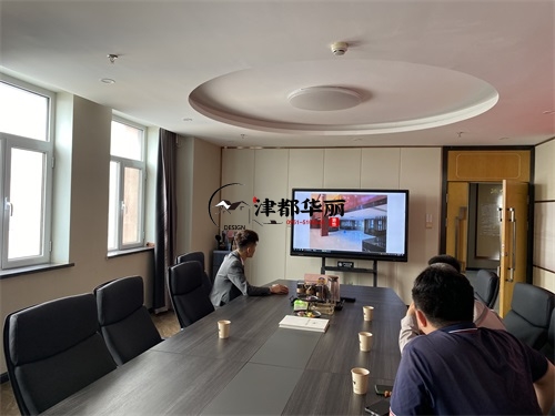 吴忠办公楼装修设计项目|津都华丽设计