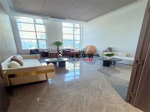 吴忠售楼部大厅装修设计项目|津都华丽设计