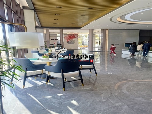 吴忠售楼部大厅装修设计项目|津都华丽设计