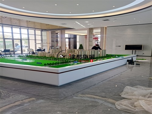 吴忠售楼部大厅装修设计项目|津都华丽设计