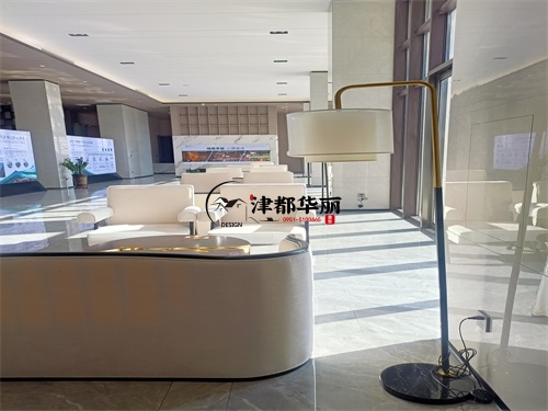 吴忠售楼部大厅装修设计项目|津都华丽设计
