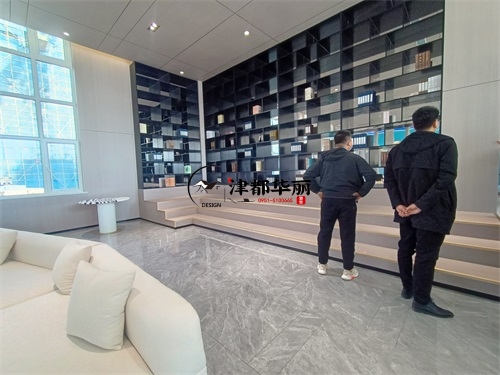 吴忠售楼部大厅装修设计项目|津都华丽设计