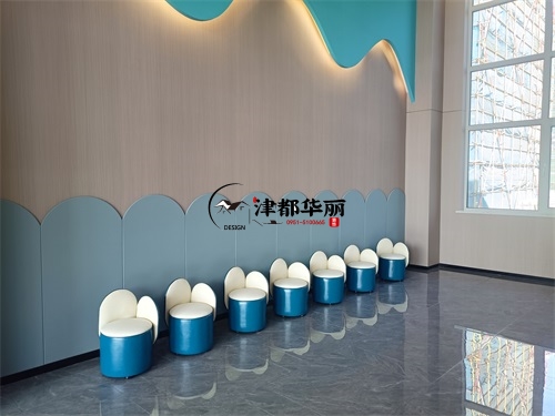 吴忠售楼部大厅装修设计项目|津都华丽设计