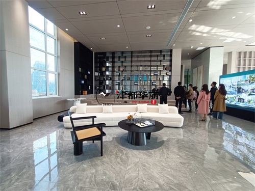 吴忠售楼部大厅装修设计项目|津都华丽设计