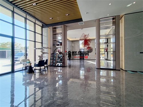 吴忠售楼部大厅装修设计项目|津都华丽设计