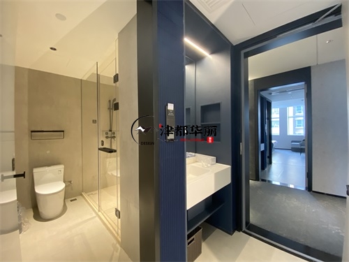 吴忠轻居酒店装修设计项目|津都华丽设计