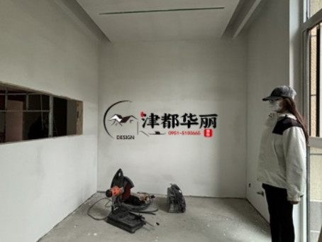 吴忠装修公司|吴忠音一办公室装修项目现场巡检