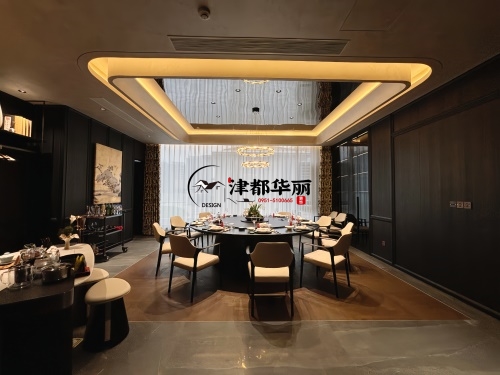 吴忠家宴装修设计项目|津都华丽设计