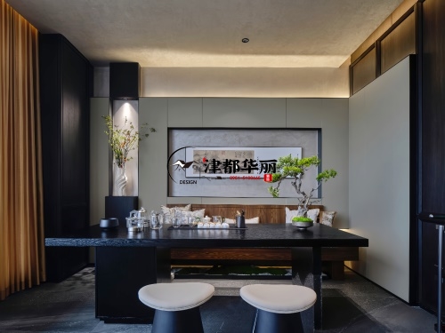 吴忠家宴装修设计项目|津都华丽设计