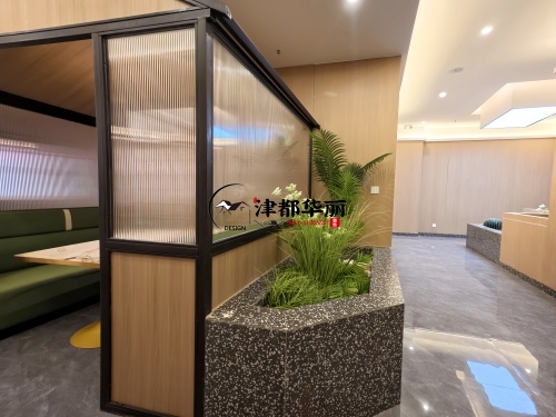 吴忠餐厅装修设计项目|津都华丽设计