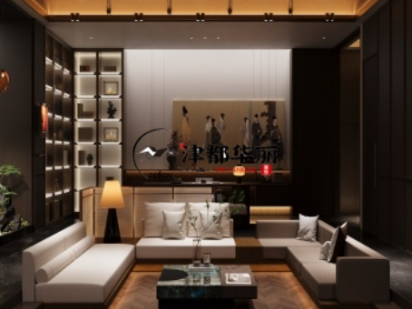 吴忠装修公司推荐|吴忠阅海澜境会所设计装修惊艳效果方案分享