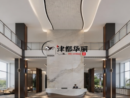 吴忠工装装修公司|吴忠公园华府售楼营销中心设计装修新理念